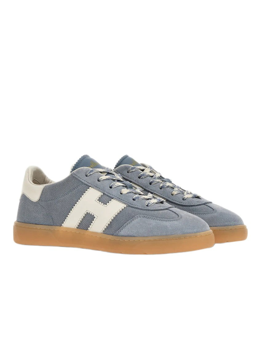 Hogan Light Blue Sneakers With Retro And Contemporary Elements