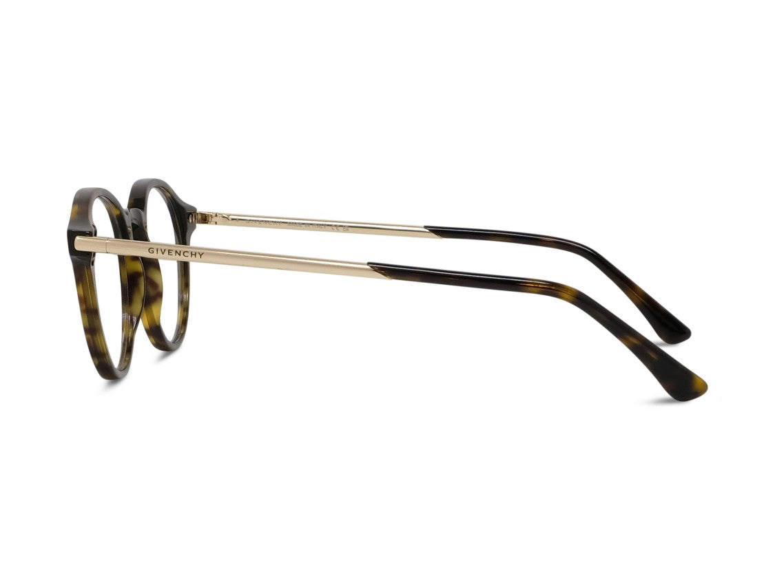 Givenchy Gv50109u Rounded Tortoiseshell Eyeglasses