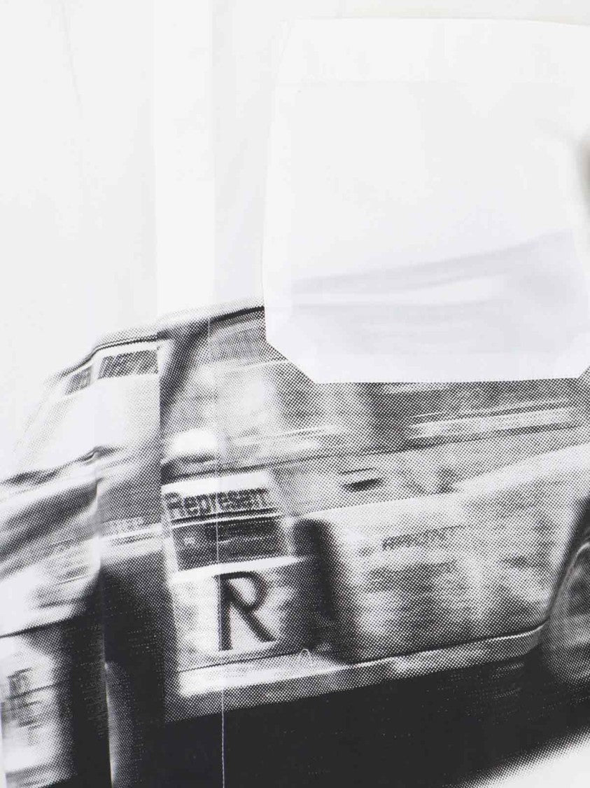 Represent Classic White Cotton Shirt