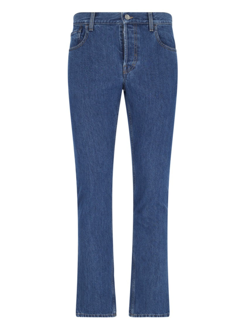 Gucci Medium-Rise Blue Jeans