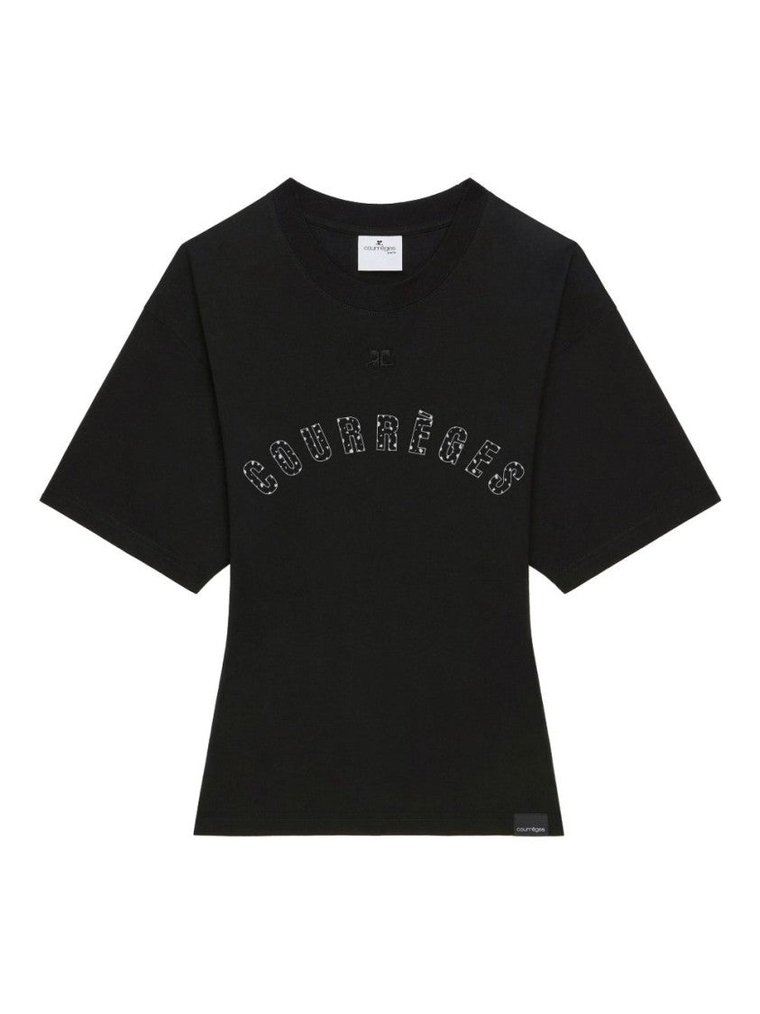 Courrèges Round Neck T-Shirt