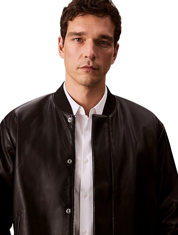 Calvin Klein Modern Bomber Windbreaker With Padded Quilted Lining