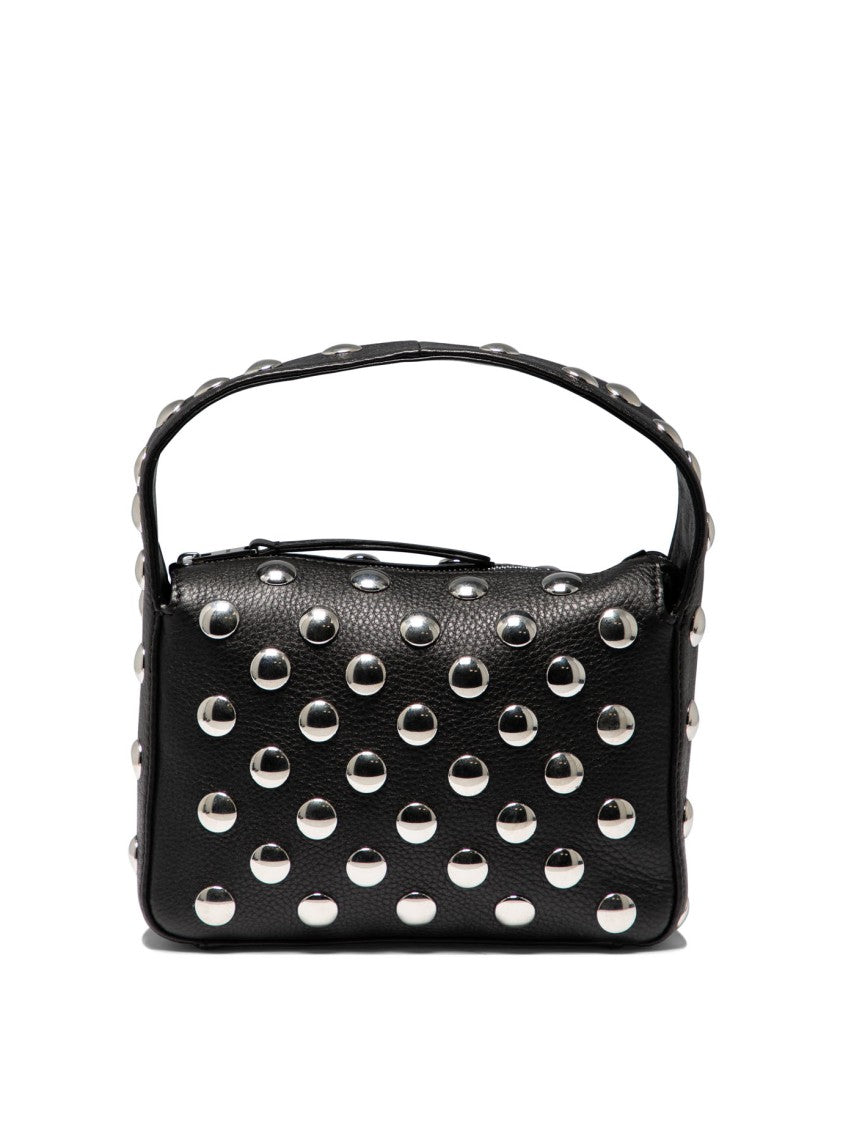 Khaite Rigid Box Handbag With Studded Design
