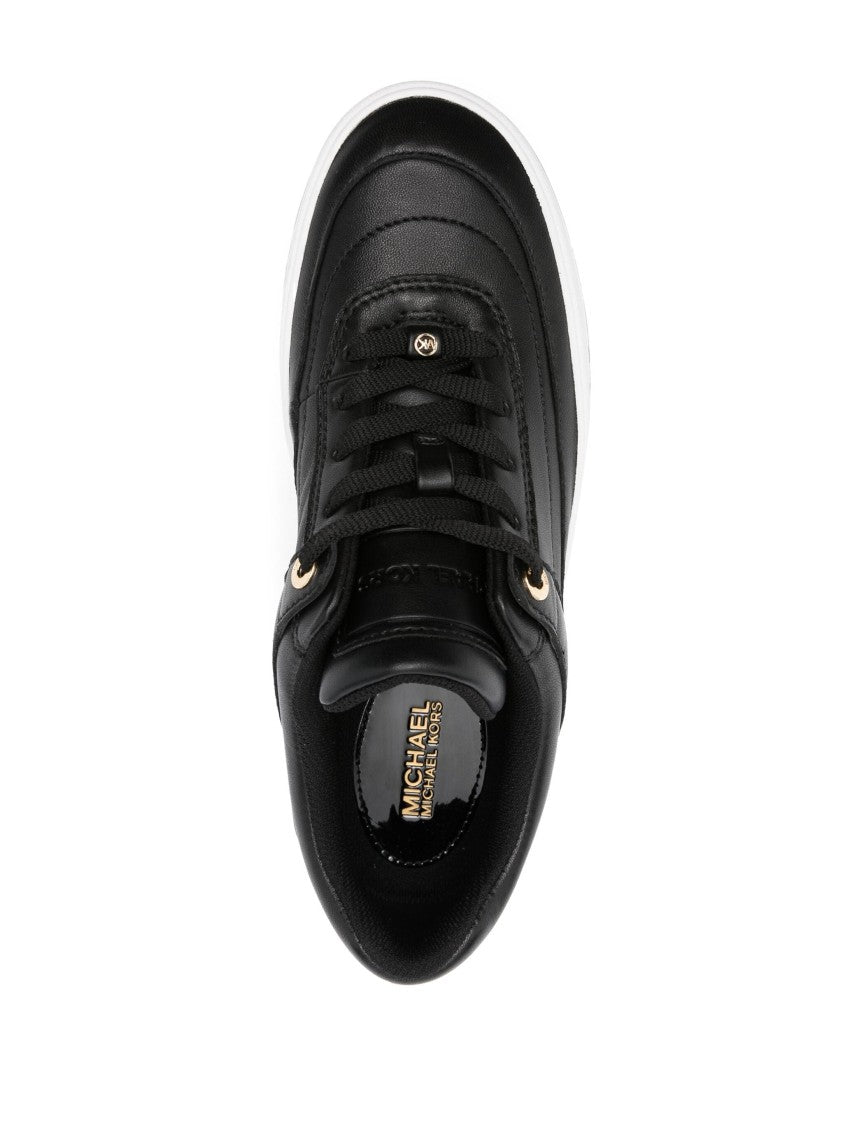 Michael Kors Casual Black Sheep Leather Sneakers
