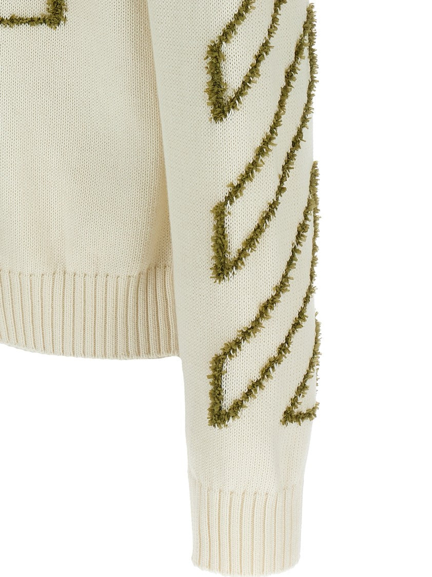 Off-White 'Diag Outline' Sweater