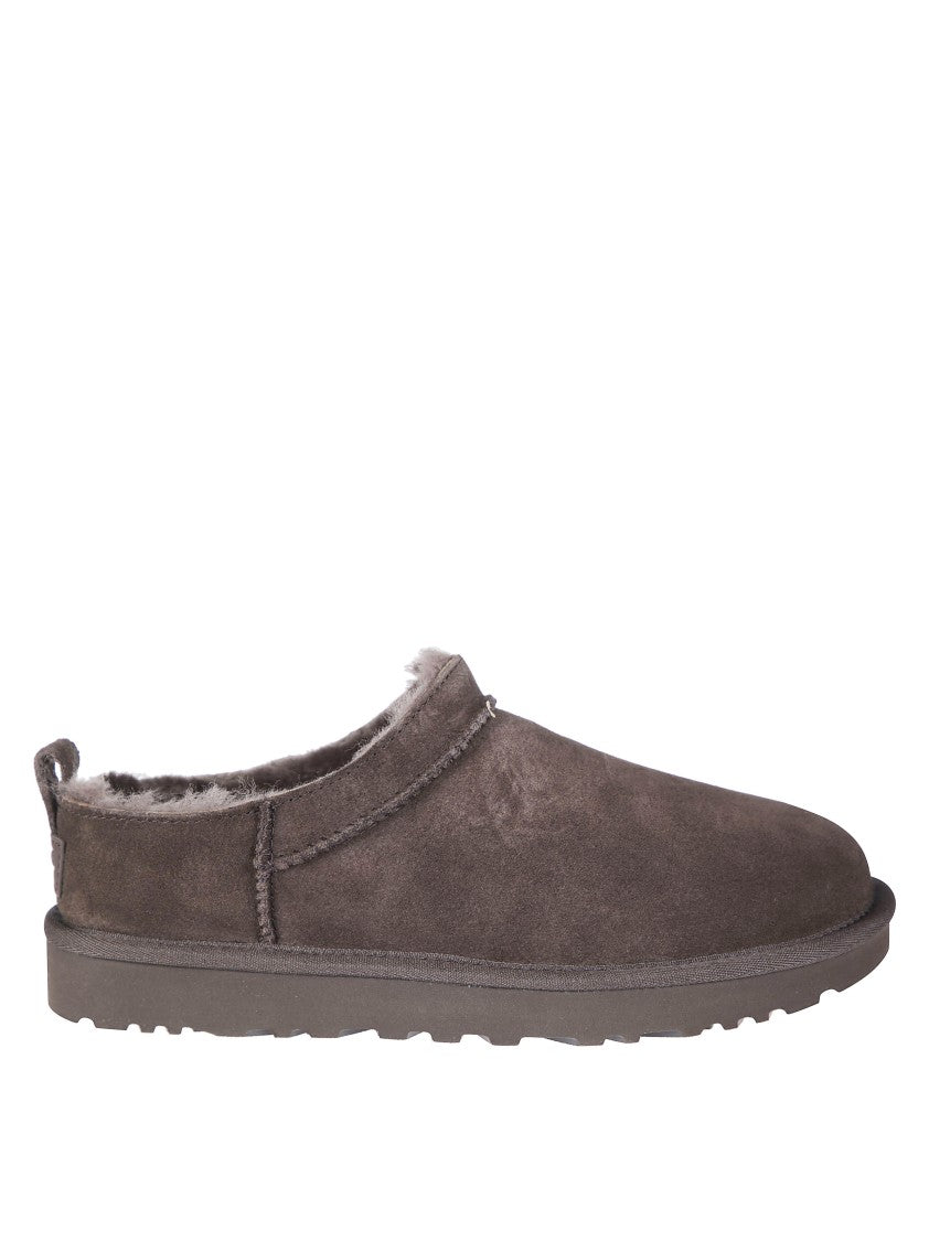 Ugg Classic Micro Suede Plush Fur Slip-On Shoes