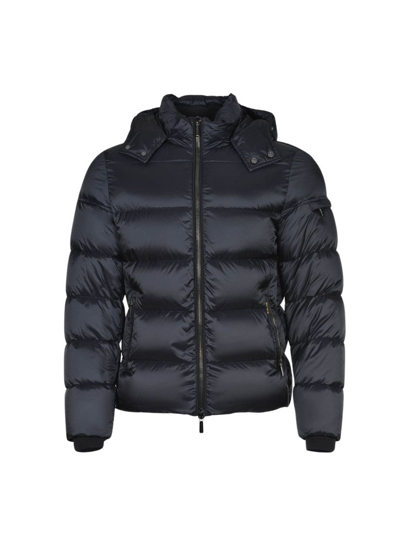 Moorer Brett Sh Glossy Hooded Quilted Puffer Jacket