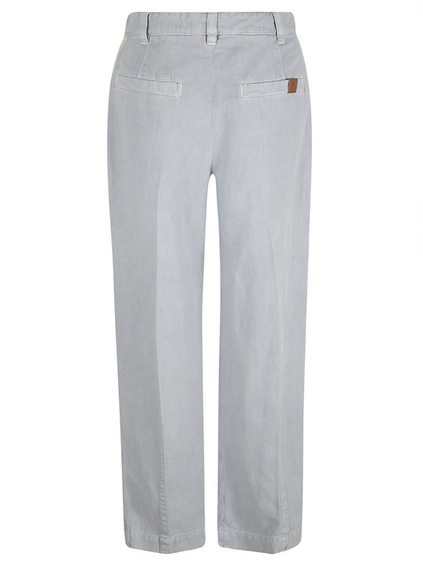 Brunello Cucinelli Straight Leg Trousers With Classic Waistband