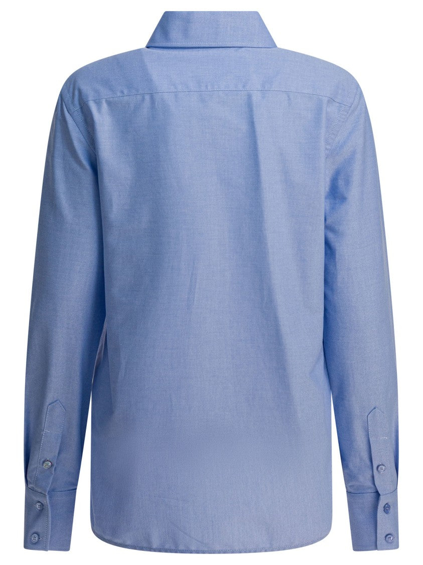 Valentino Shirt With Embellished Collar