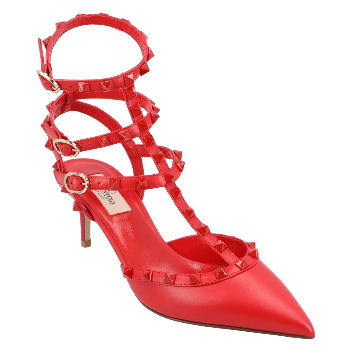 Valentino Rockstud' Pumps Red