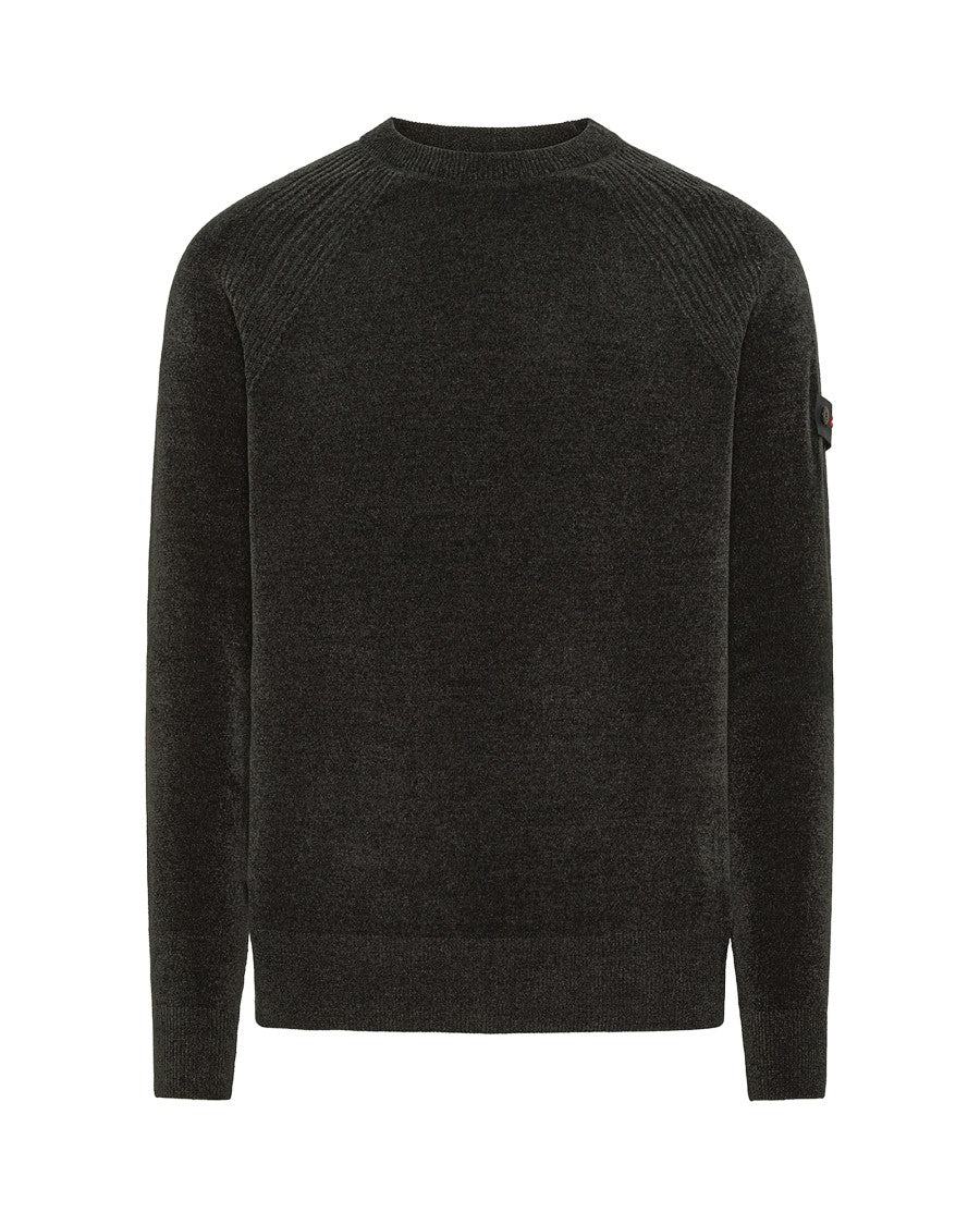 Peuterey Regular-Fit Chenille Knit Crewneck Sweater