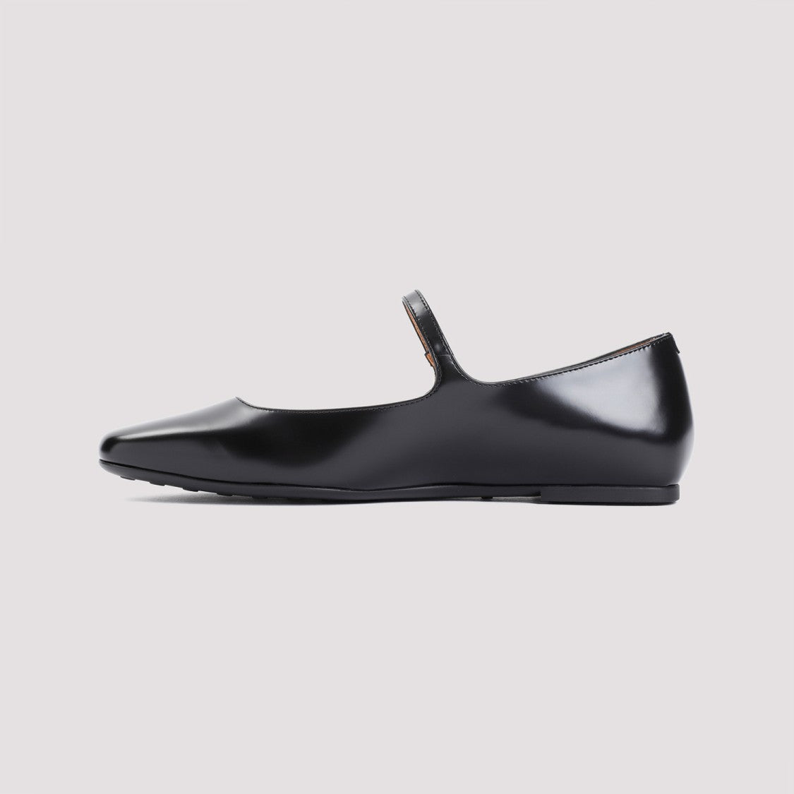 Tod's Black Calf Leather Ballerinas