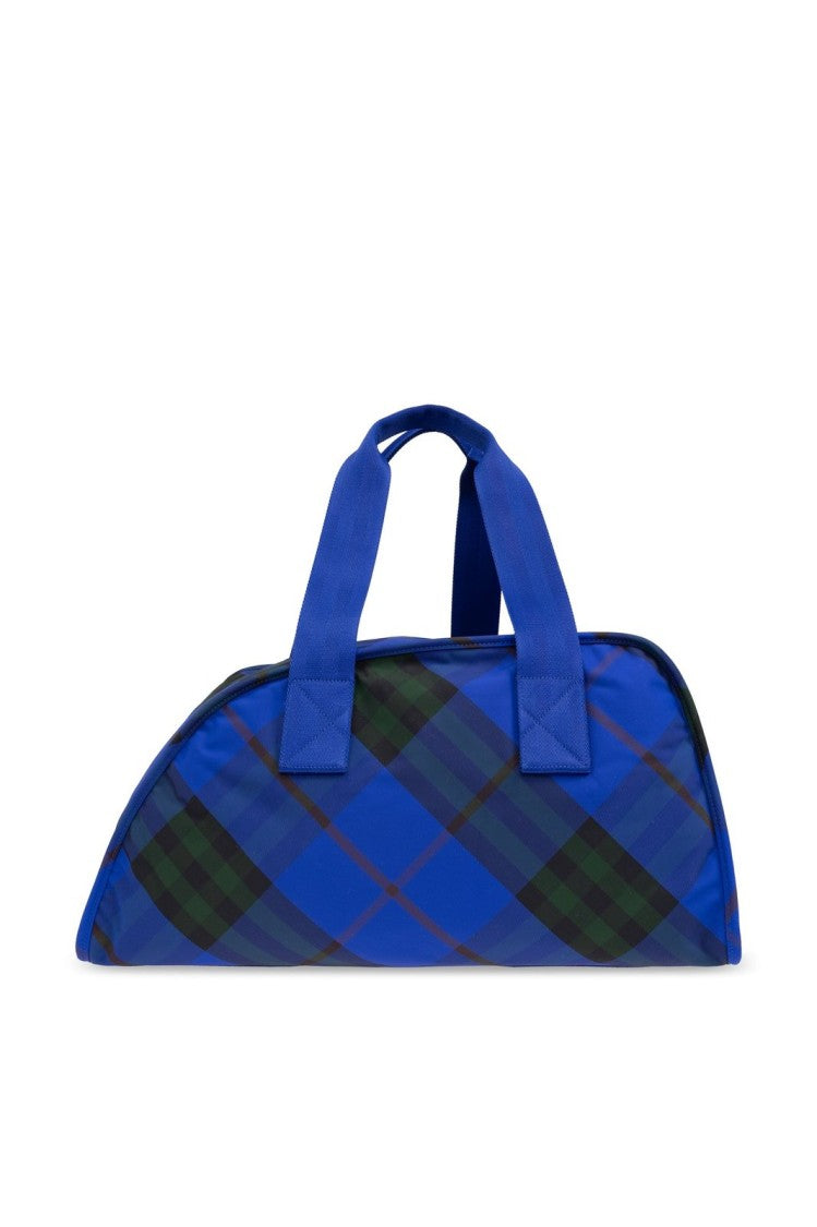 Burberry Tartan Pattern Duffle Bag