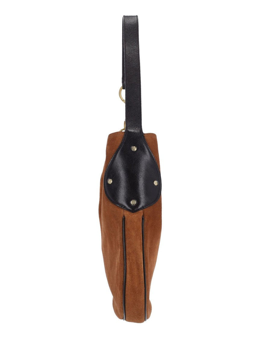 Mulberry Large Calf Suede Shoulder Bag