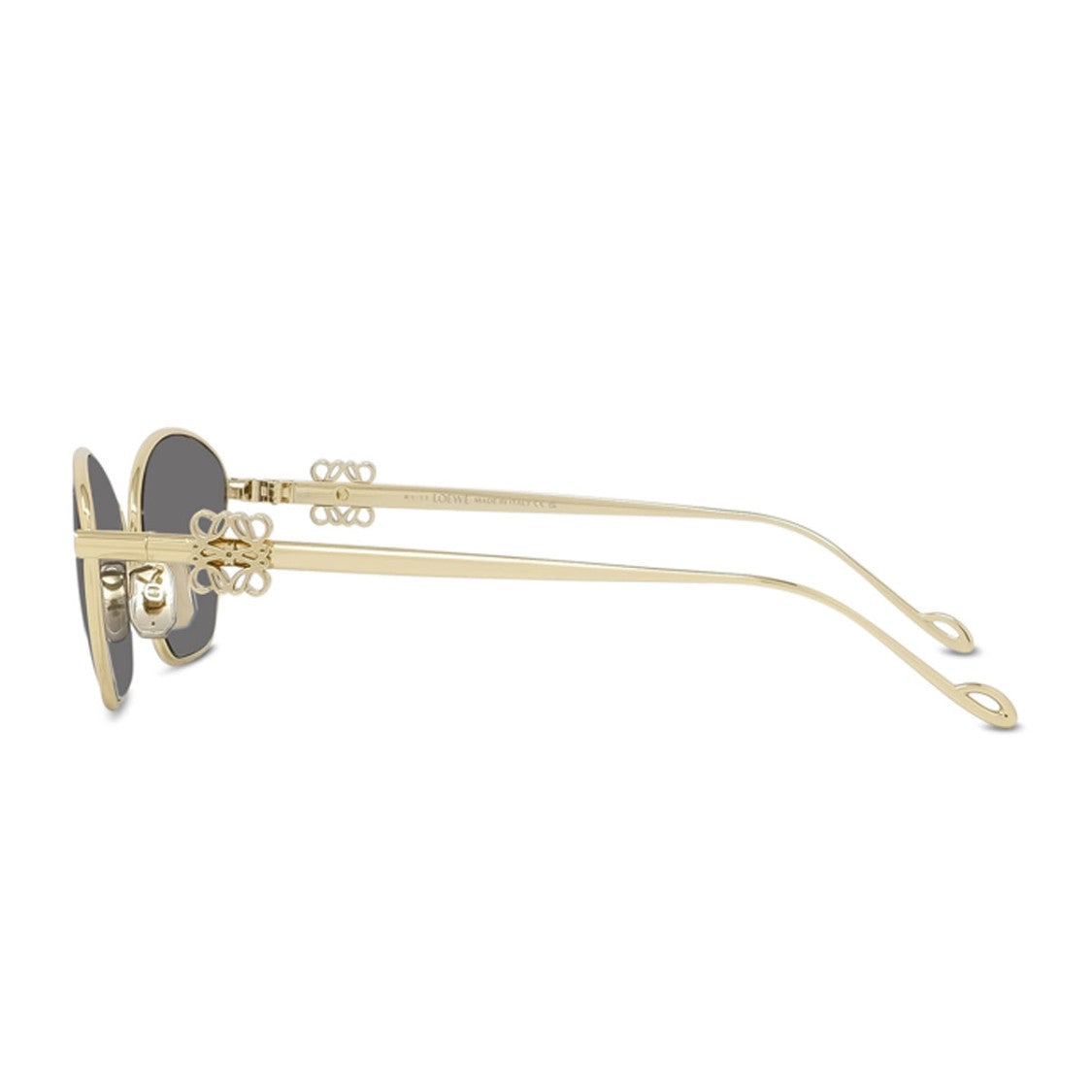 Loewe Gold Anagram Metal Sunglasses