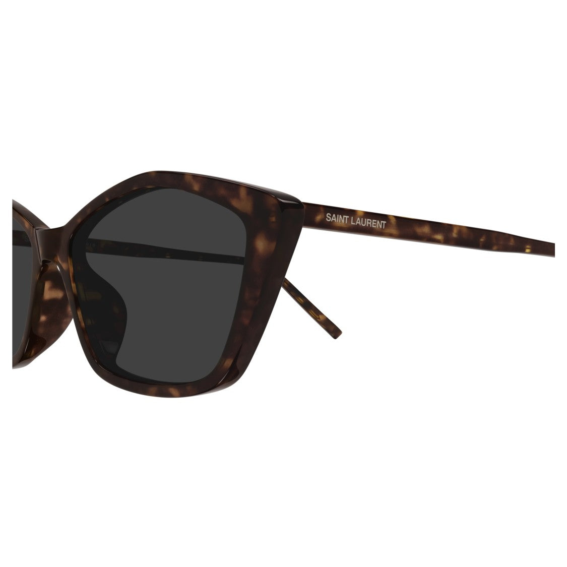 Saint Laurent Sl 775 Oversized Cat-Eye Tortoiseshell Sunglasses