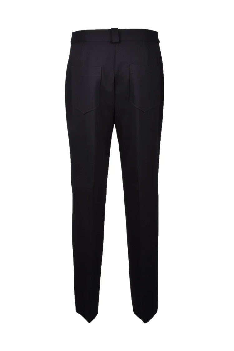 Anna Molinari Straight Leg Trousers And Tailored Fit