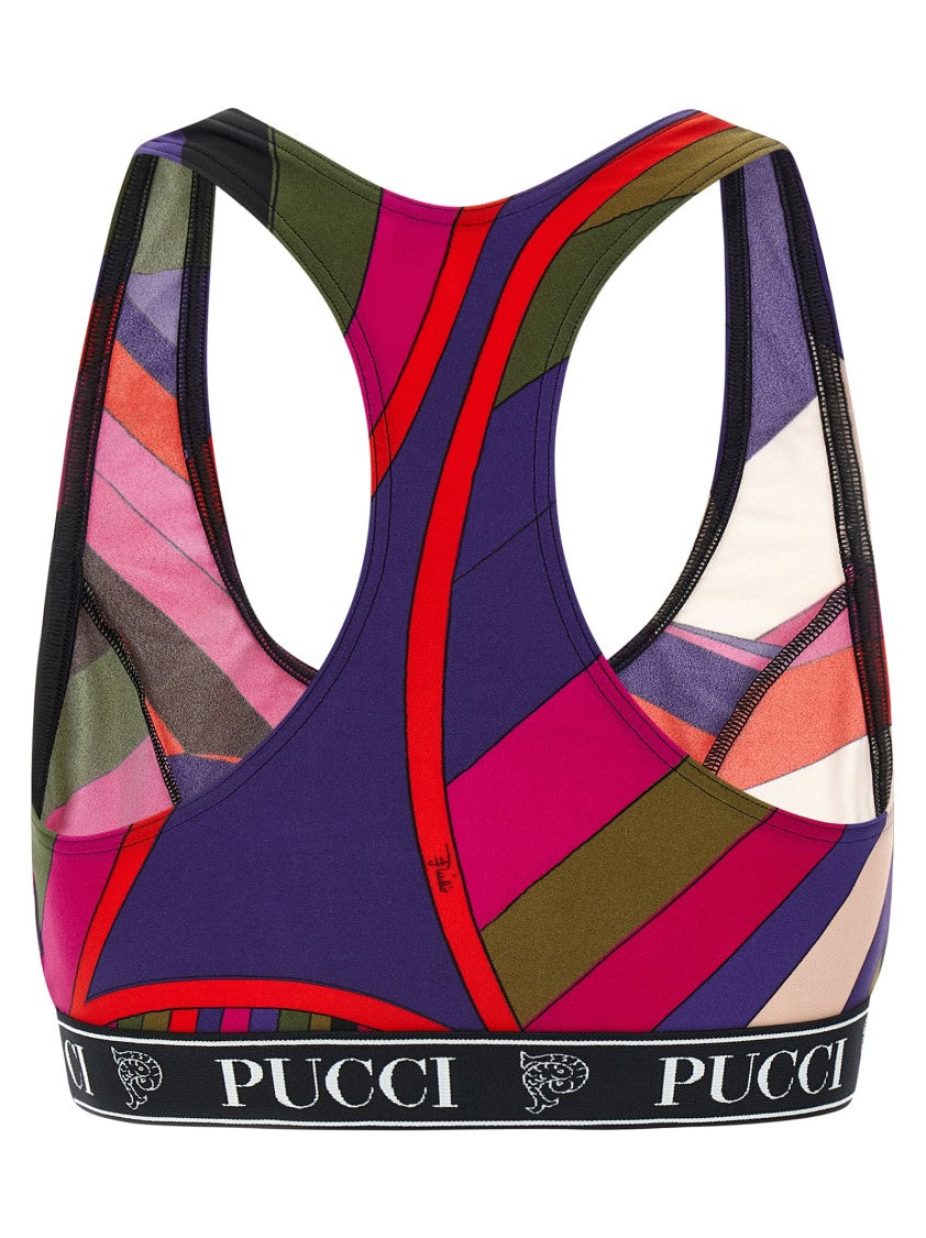 Emilio Pucci 'Iride' Sporty Top