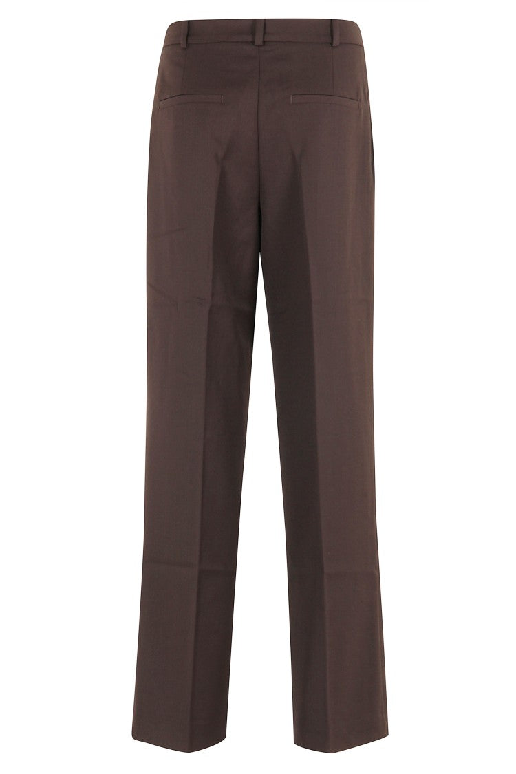 Anine Bing Trent Tailored Trousers With Front Pleats