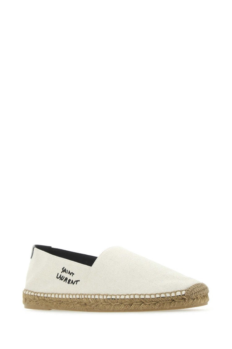 Saint Laurent Classic Slip-On Espadrilles With Jute Sole