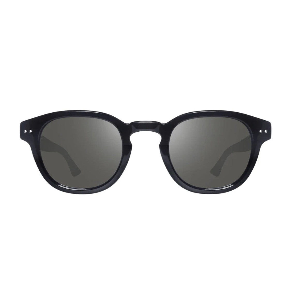 Revo Shiny Black Re1255 Sterling Bio-Acetate Phantos Sunglasses
