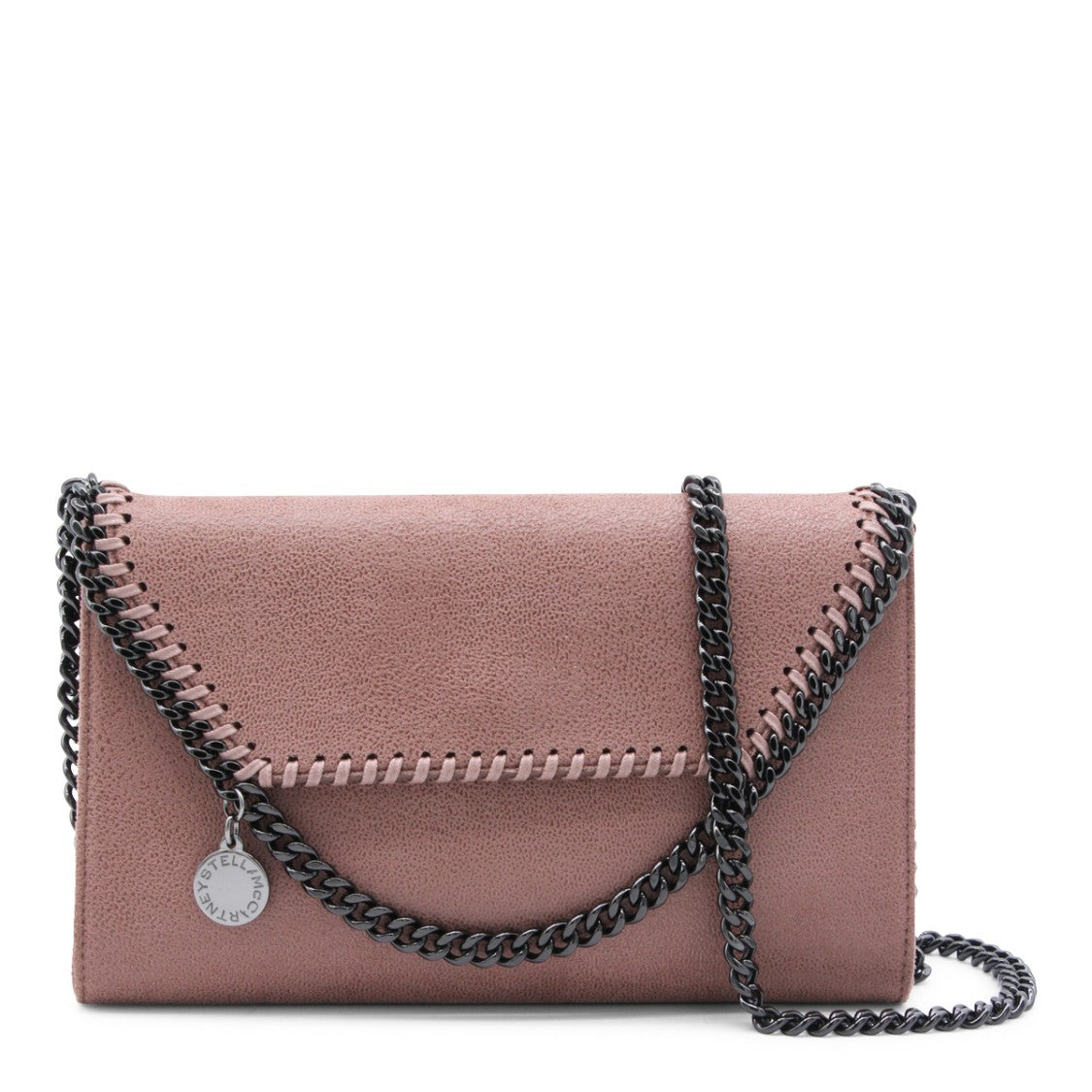Stella Mccartney Structured Neutral Handbag With Clean Lines