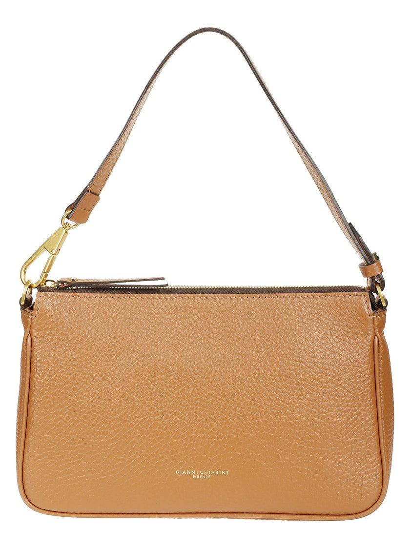 Gianni Chiarini Caramel Calf Leather Shoulder Bag