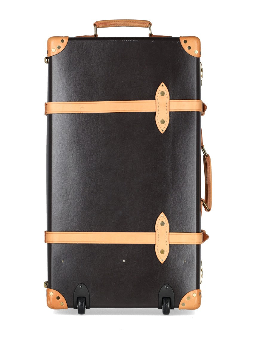Globe-Trotter Brown Safari Xl Suitcase 2 Wheels