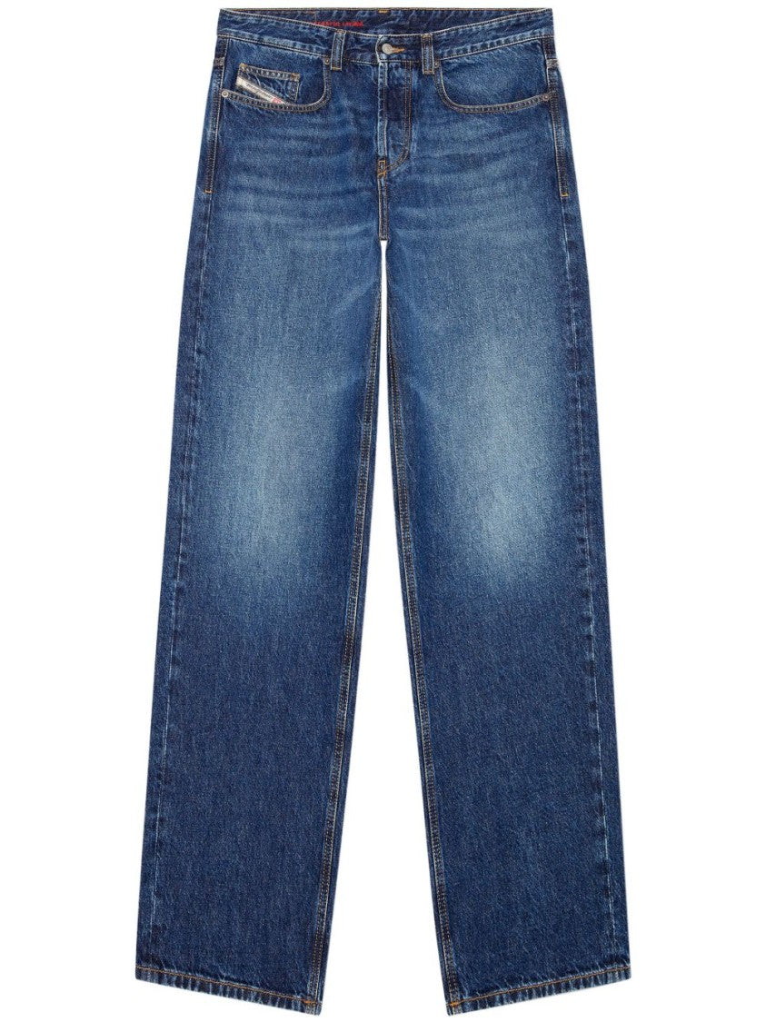 Diesel Classic Five-Pocket Wide-Leg Jeans