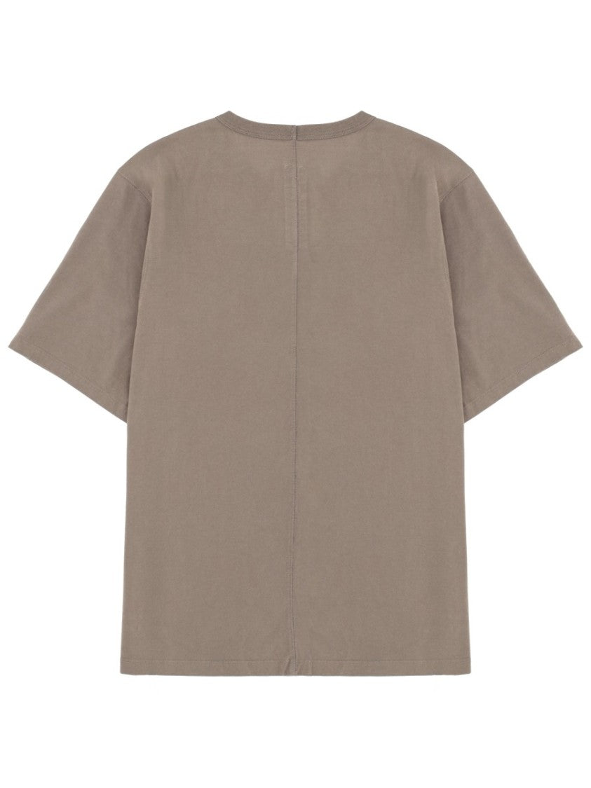 Rick Owens Black Boxy Fit Cotton T-Shirt