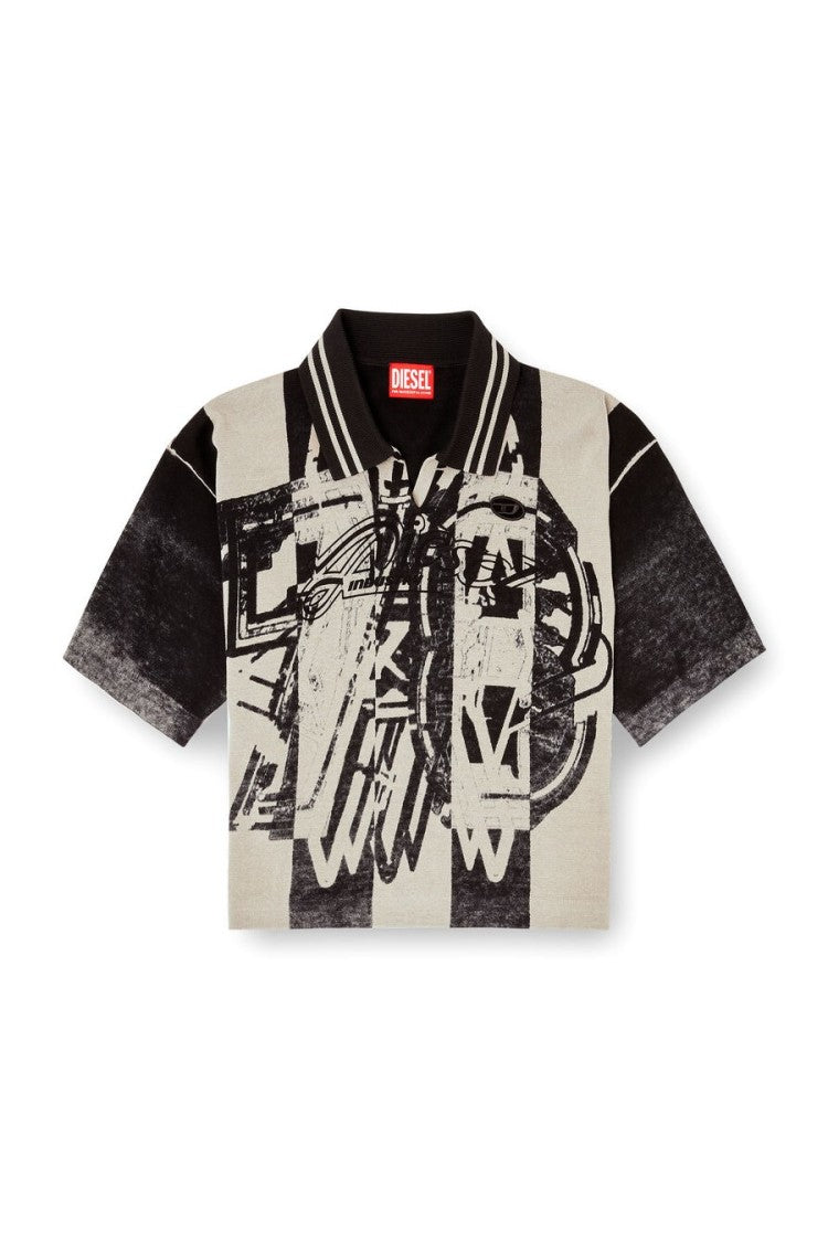 Diesel Black Wool-Blend Sweater