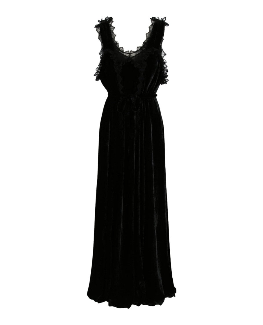 Bottega Veneta Velvet Maxi Dress