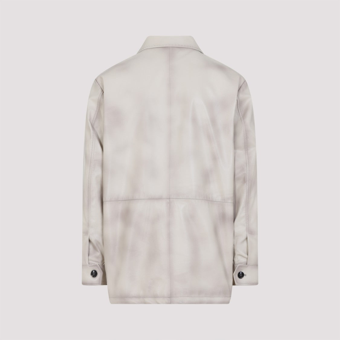 Kiton Lamb Leather Jacket