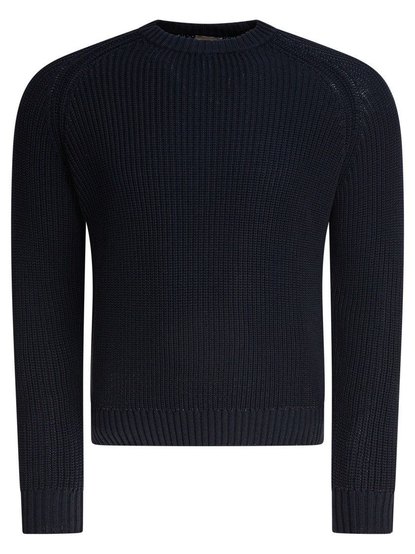 Rakki' Textured Ribbed Knit Sweater