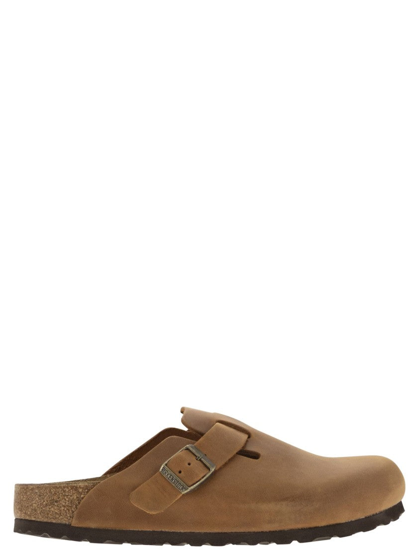 Birkenstock Boston - Oiled Leather Sabot