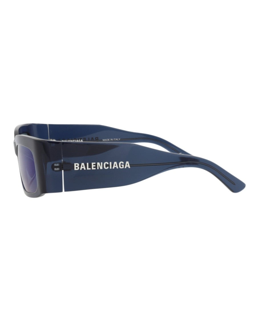 Balenciaga Square-Frame Recycled Acetate Sunglasses