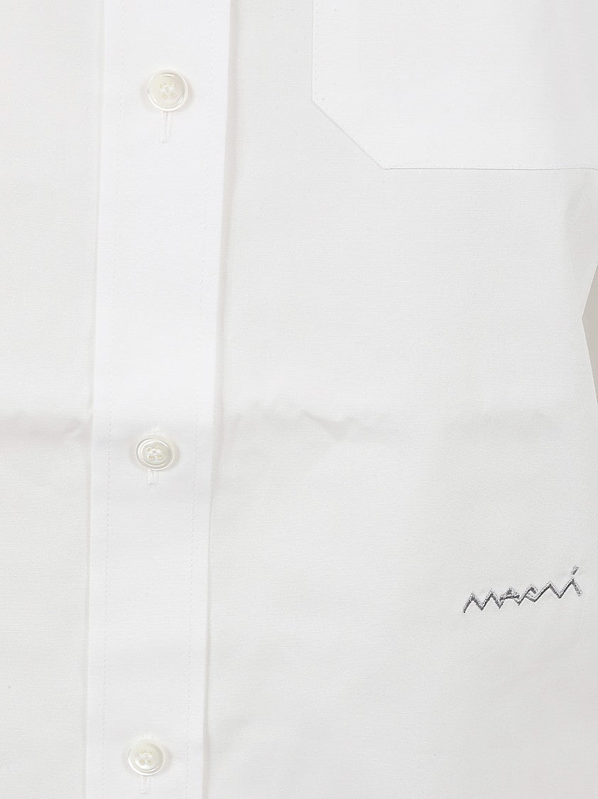 Marni Classic White Short Sleeve Shirt