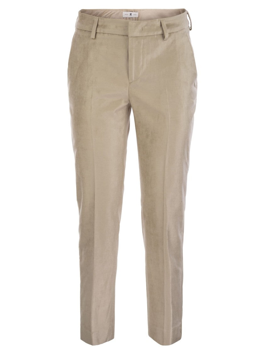 Pt Torino New York - Velvet Trousers