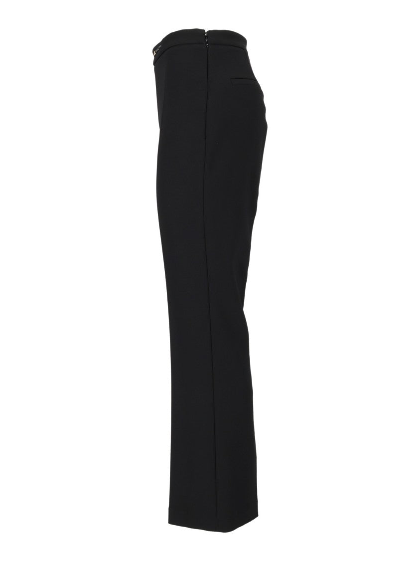 Elisabetta Franchi Straight-Leg Trousers With Subtle Waistband Detailing