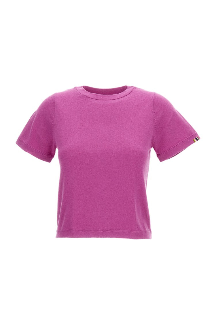 Extreme Cashmere Oleander Pink N.267 Tina Cropped T-Shirt