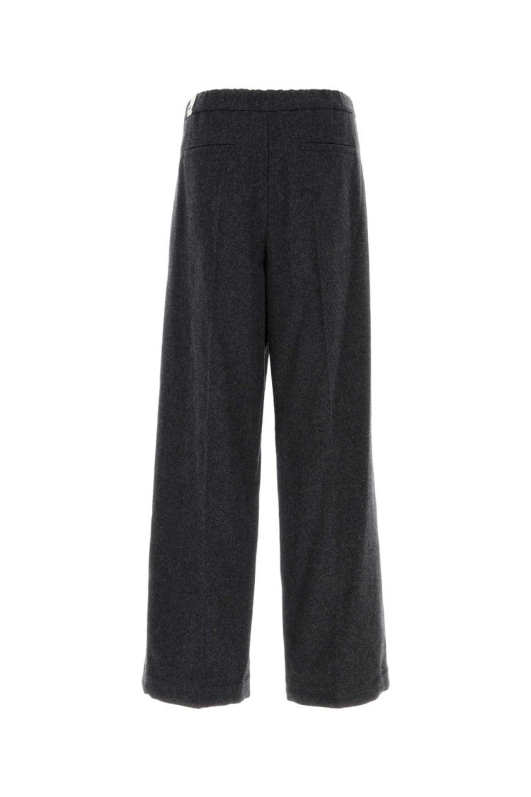Jil Sander Charcoal Flannel Pants