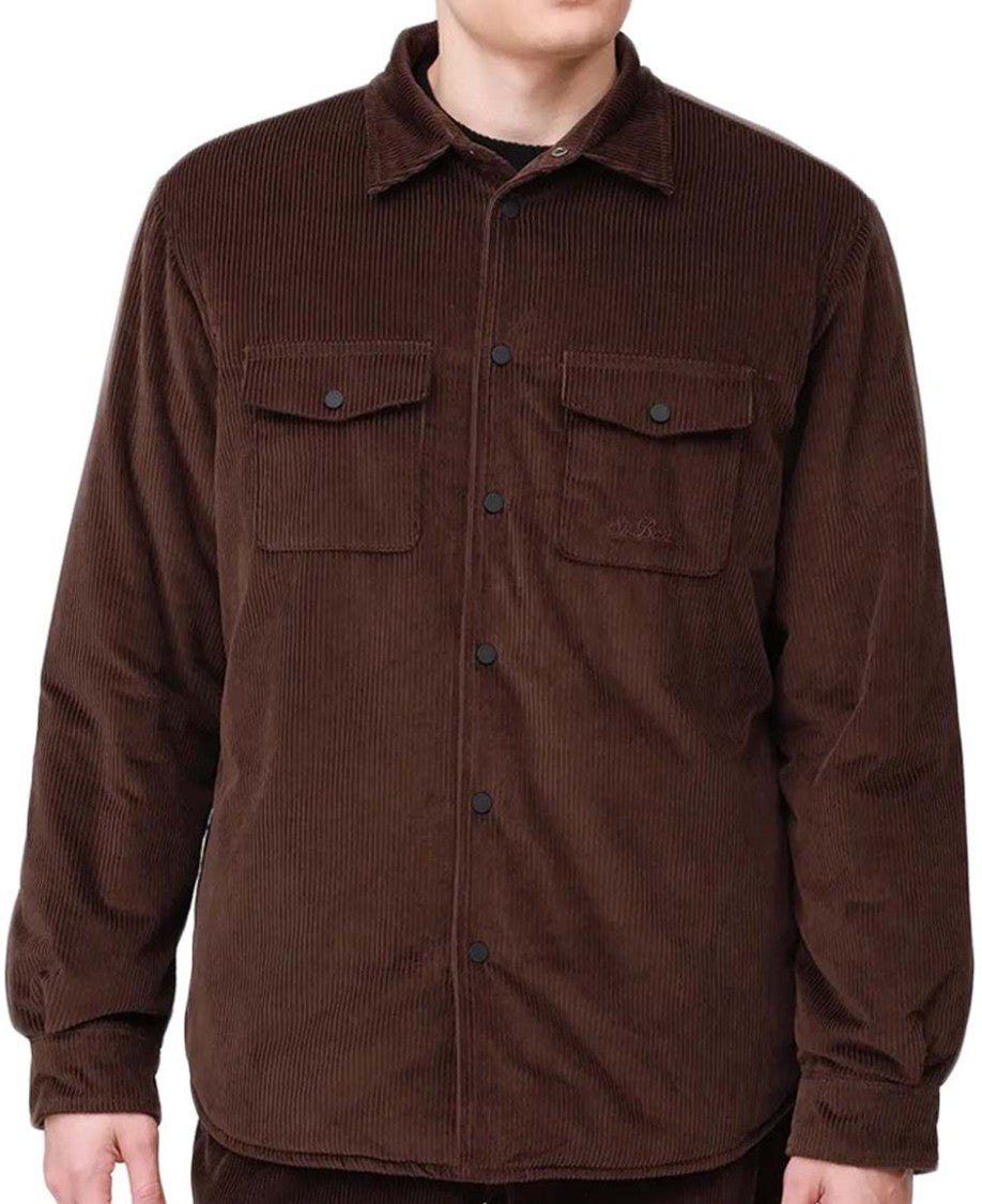 Mc2 Saint Barth Tailored Long-Sleeve Button-Up Shirt With Flap Pockets