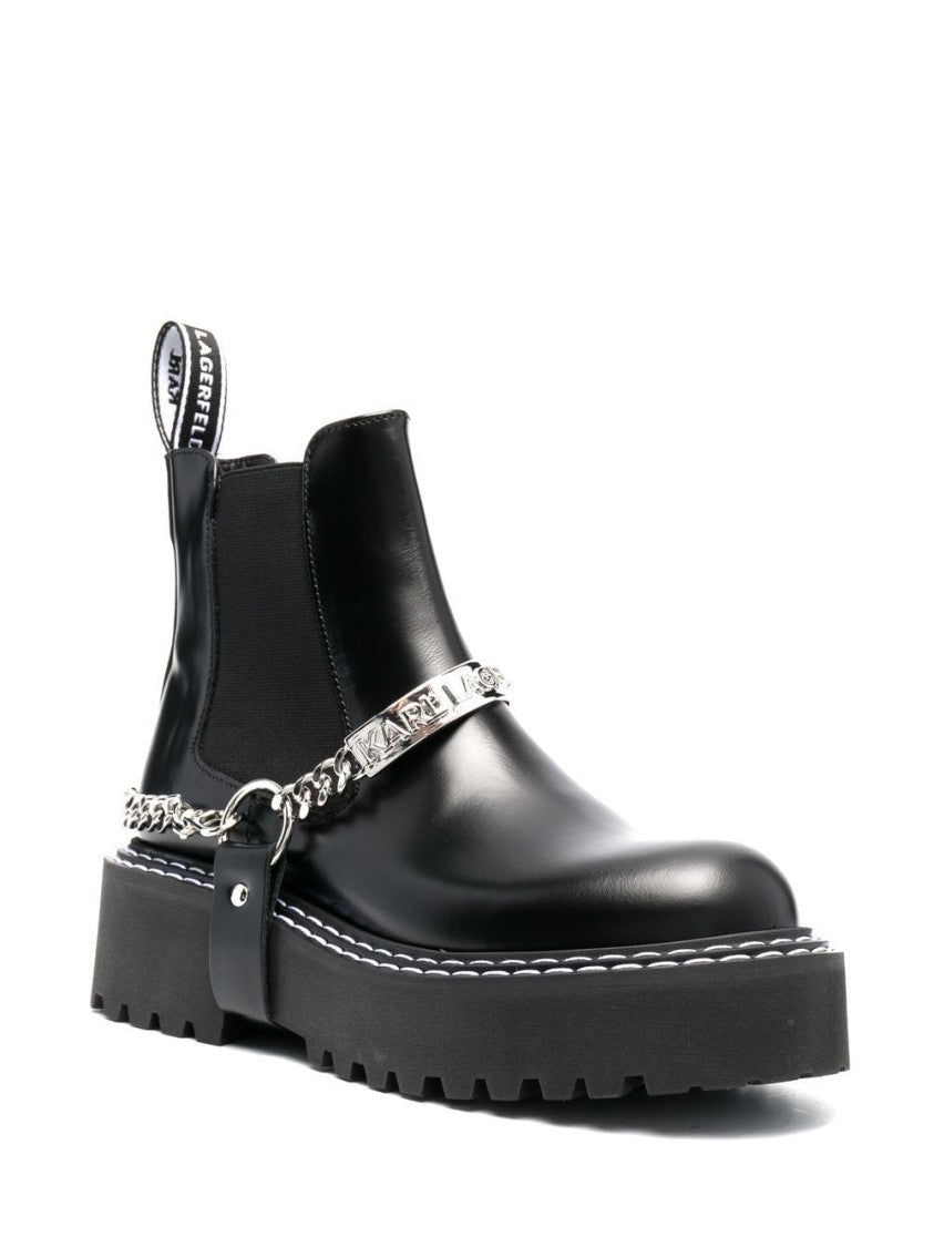 Karl Lagerfeld Patrol Ii K-Chain Booties