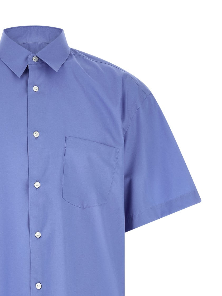 Comme Des Garçons Logo Embroidery Shirt