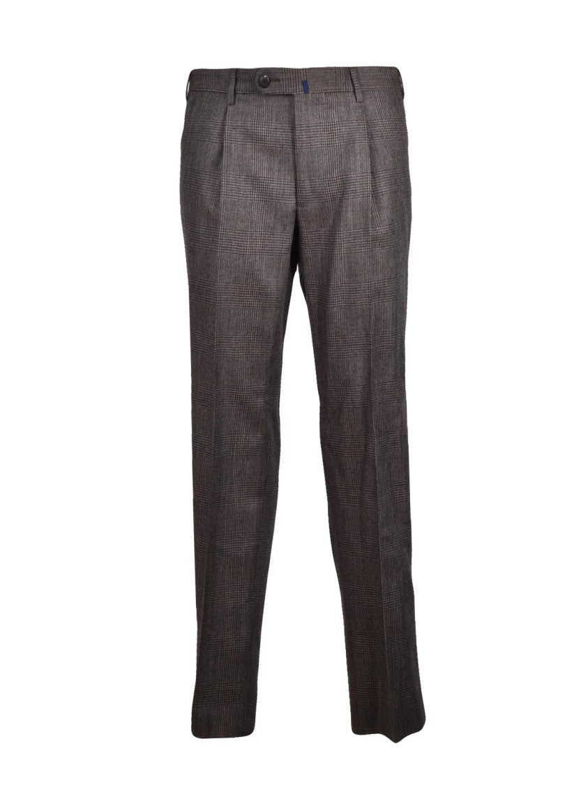 The Gigi Brown Wool Unlined Formal Suit