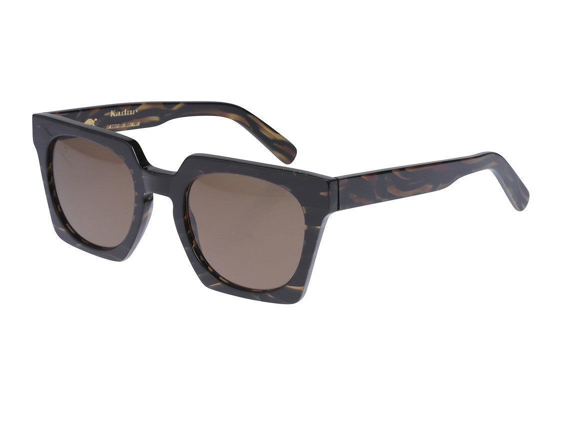 Kador Tortoiseshell Maya-S Oversized Square Sunglasses