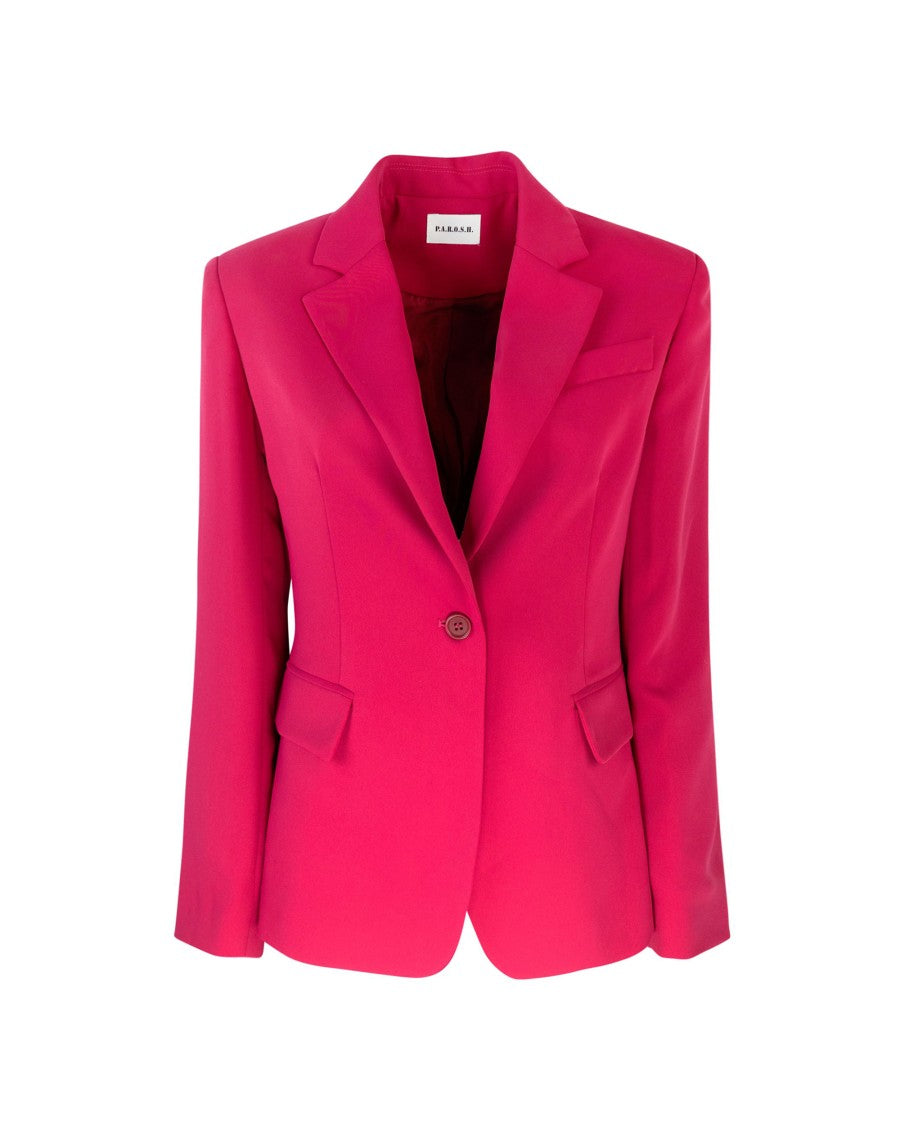 P.A.R.O.S.H. Fuchsia Cady Blazer