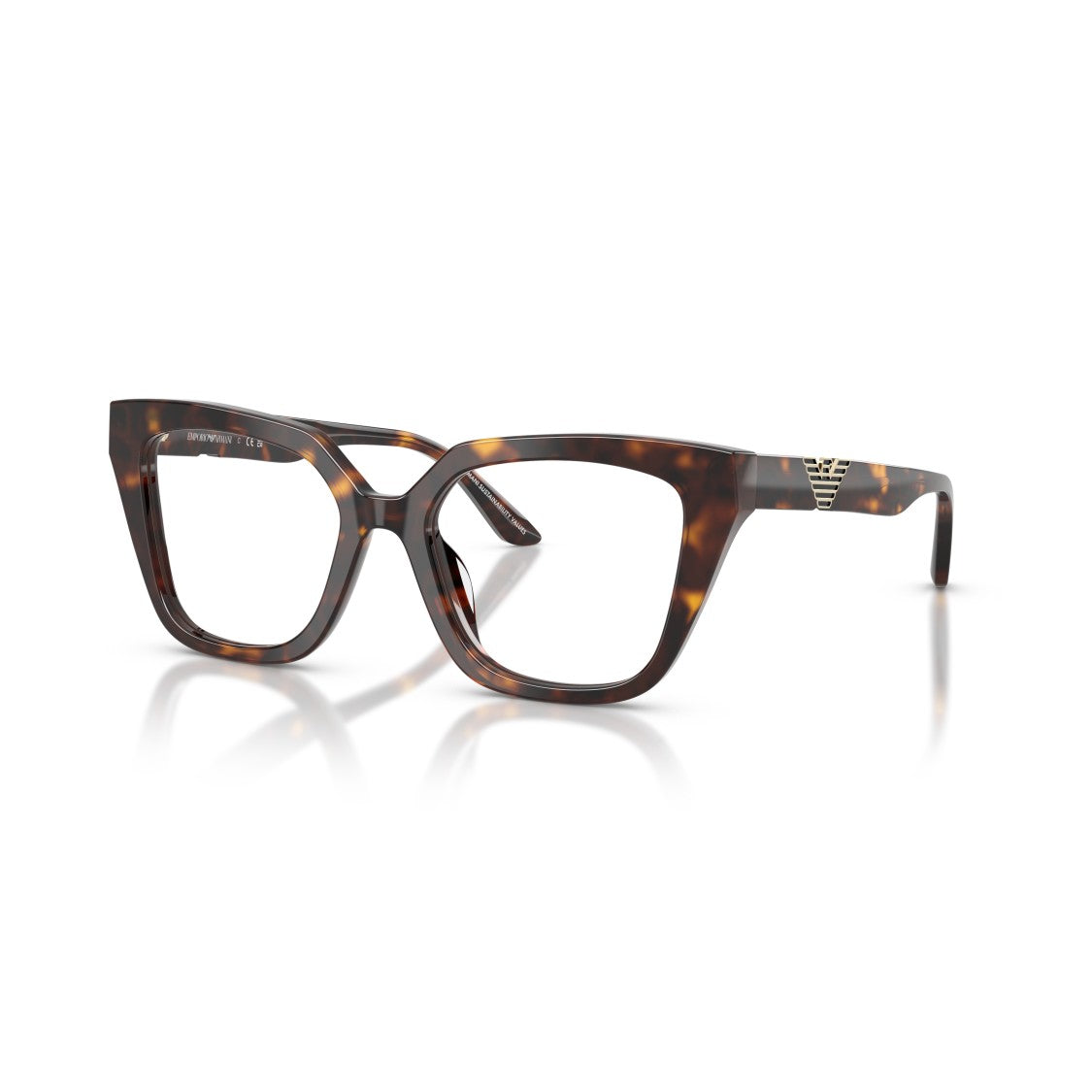 Emporio Armani 0Ea3267u Oversized Square Tortoiseshell Acetate Sunglasses