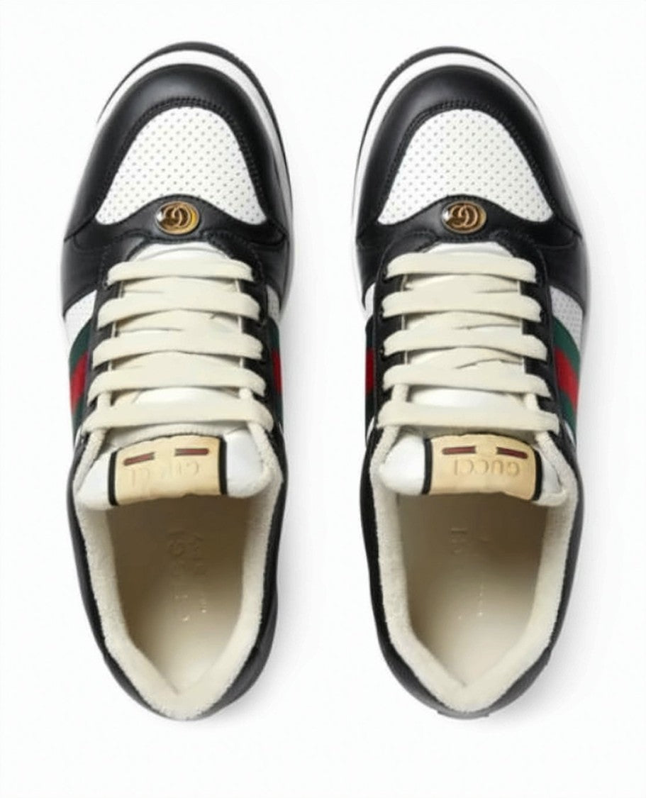 Gucci Low-Top Sneakers With Iconic Webbing