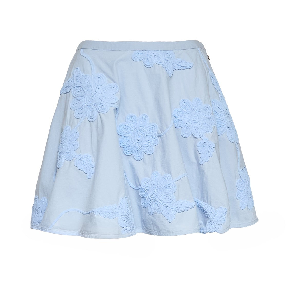 Rotate Berty Flower Textured Mini Skirt